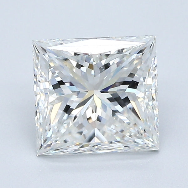 1.98 Carat Princess Cut Natural Mined Diamond H Color VVS2 Clarity With GIA Certificate, natural diamonds, precious stones, engagement diamonds