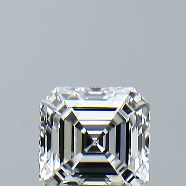 Lab-Grown 1.08 Carat Asscher Cut Diamond color E Clarity VS1, precious stones, engagement diamonds