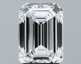 Lab-Grown 2.52 Carat Emerald Cut Diamond color D Clarity VVS2 With GIA Certificate, precious stones, engagement diamonds