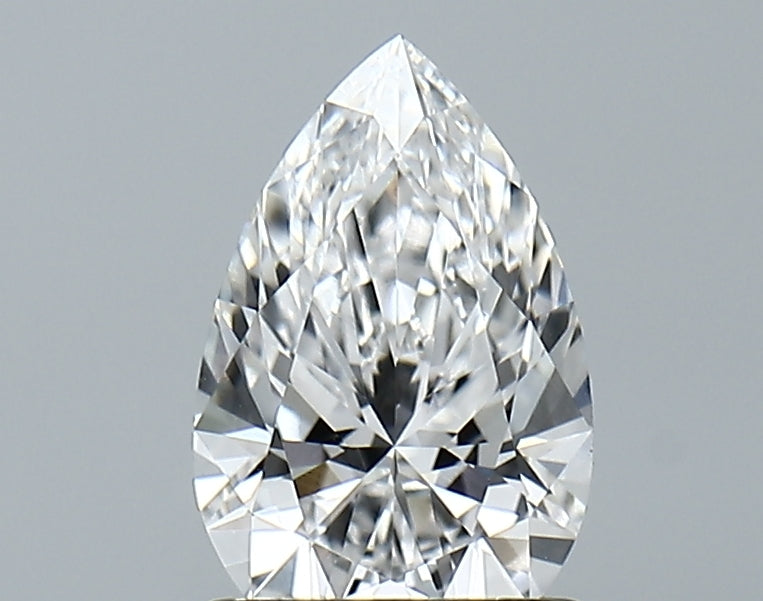 Lab-Grown 1.18 Carat Pear Shape Diamond color E Clarity VVS2 With GIA Certificate, precious stones, engagement diamonds
