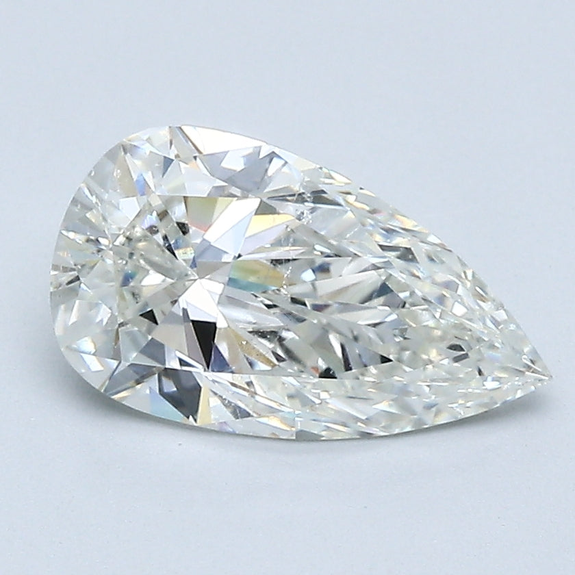 1.62 Ct Pear Shape Diamond Natural Loose I-SI2 GIA, natural diamonds, precious stones, engagement diamonds