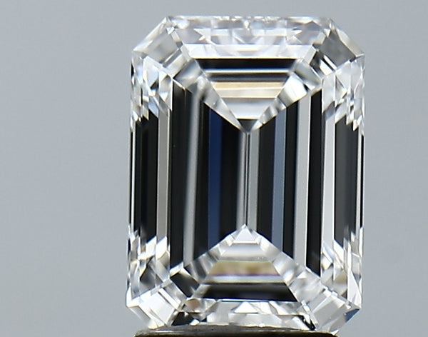 Lab-Grown 2.18 Carat Emerald Cut Diamond color E Clarity VVS2 With GIA Certificate, precious stones, engagement diamonds