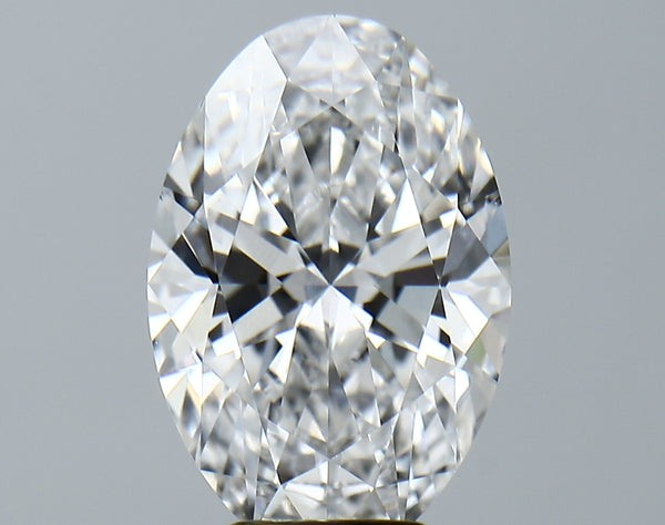 Lab-Grown 5.33 Carat Oval Shape Diamond color E Clarity VVS2 With GIA Certificate, precious stones, engagement diamonds