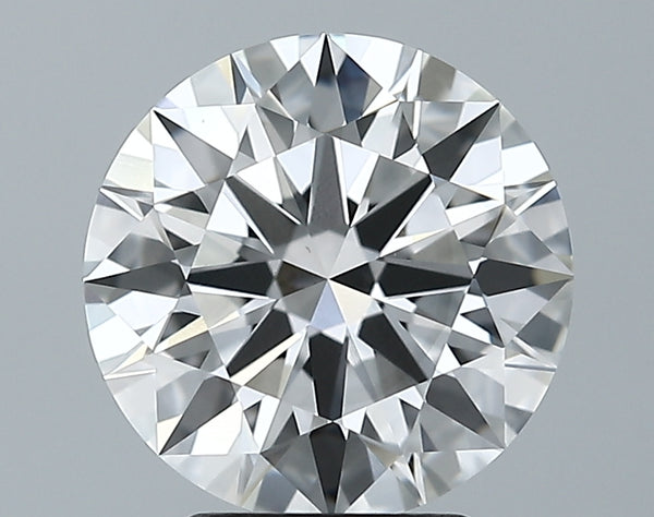 Lab-Grown 3.23 Carat Round Brilliant Diamond color E Clarity VS1 With GIA Certificate, precious stones, engagement diamonds