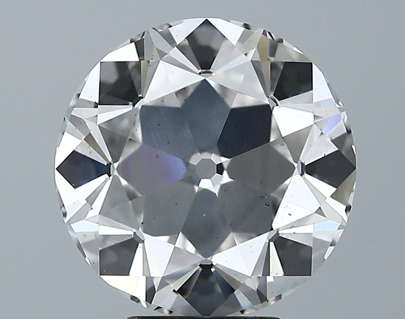 Lab-Grown 5.01 Carat Old European Cut Diamond color E Clarity VS2 With GIA Certificate, precious stones, engagement diamonds