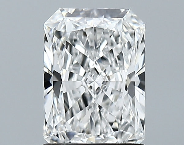 Lab-Grown 1.40 Carat Radiant Cut Diamond color E Clarity VVS1 With GIA Certificate, precious stones, engagement diamonds