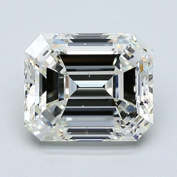 2.10 Carat Emerald Cut Natural Mined Diamond K Color SI1 Clarity With GIA Certificate, natural diamonds, precious stones, engagement diamonds