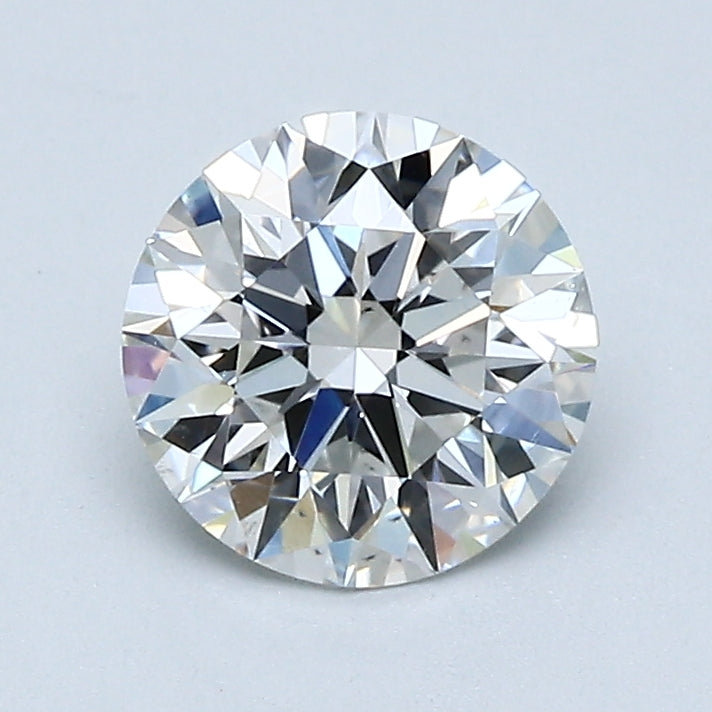 1.31 Carat Round Brilliant Diamond F-SI1 Loose GIA Natural, natural diamonds, precious stones, engagement diamonds
