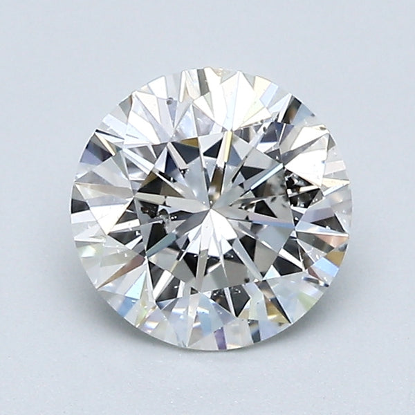 1.37 Carat Round Brilliant Natural Mined Diamond G Color SI2 Clarity With GIA Certificate, natural diamonds, precious stones, engagement diamonds