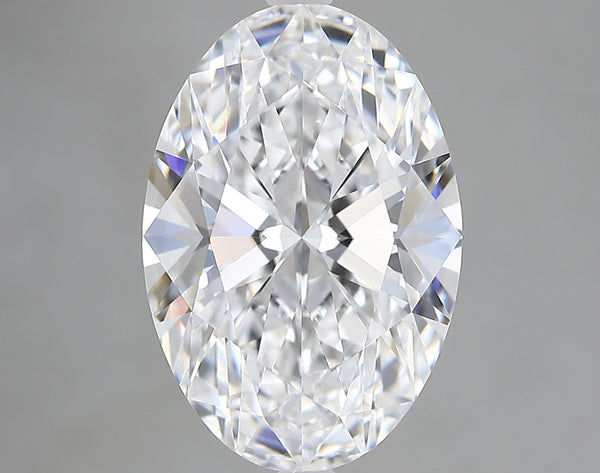 Lab-Grown 3.85 Carat Oval Shape Diamond color D Clarity VVS2 With GIA Certificate, precious stones, engagement diamonds