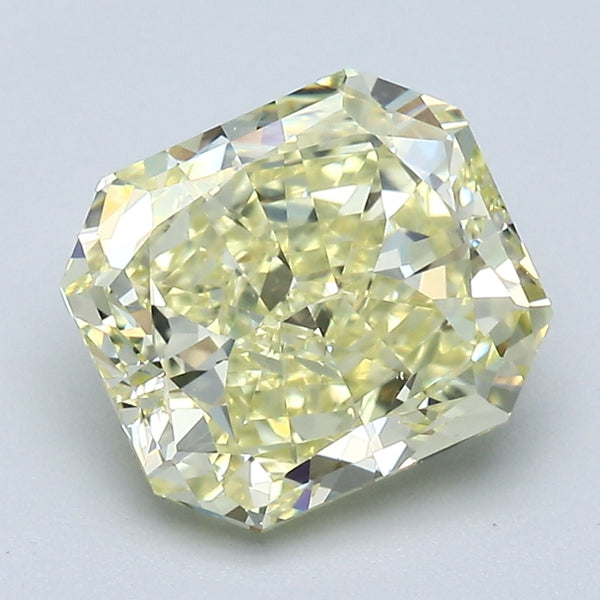 2.59 Carat Radiant Cut Natural Mined Diamond Fancy  Yellow Color VS1 Clarity With GIA Certificate, natural diamonds, precious stones, engagement diamonds