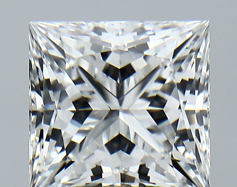 Lab-Grown 3.84 Carat Princess Cut Diamond color E Clarity VVS2, precious stones, engagement diamonds