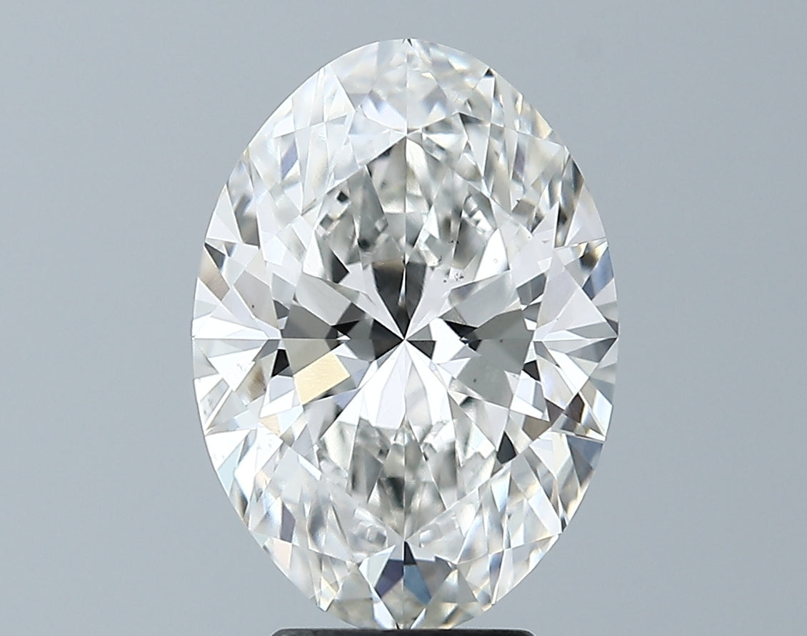 Lab-Grown 4.05 Carat Oval Shape Diamond color G Clarity VS1 With GIA Certificate, precious stones, engagement diamonds