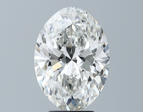 Lab-Grown 4.05 Carat Oval Shape Diamond color G Clarity VS1 With GIA Certificate, precious stones, engagement diamonds
