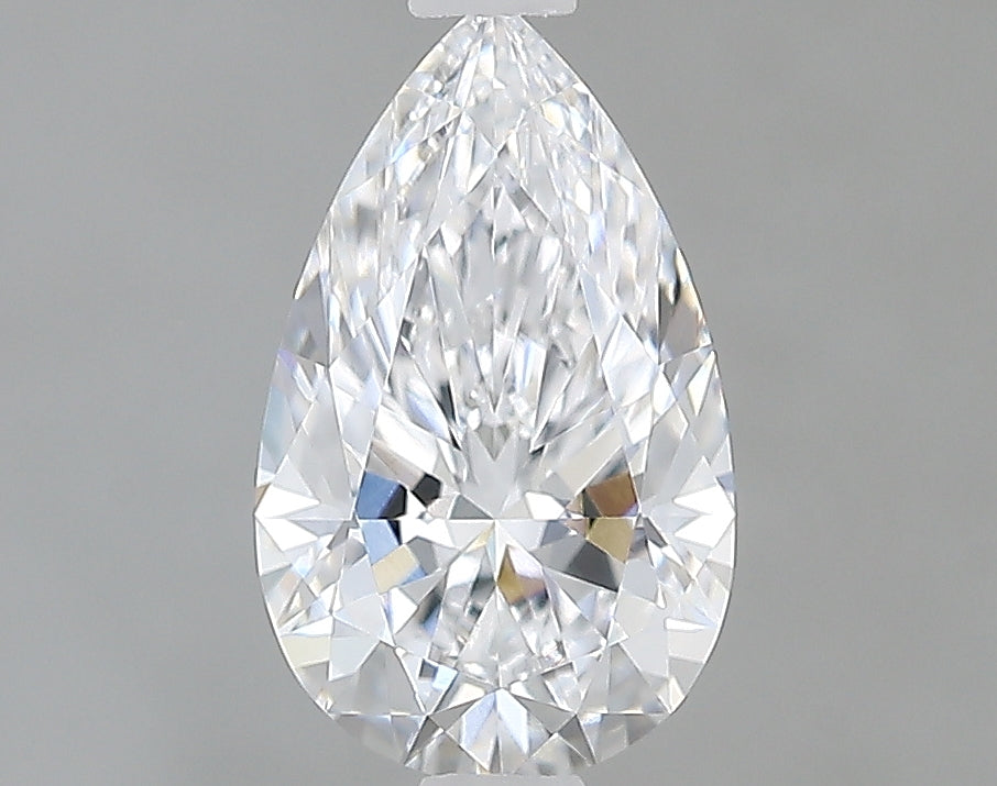 Lab-Grown 1.01 Carat Pear Shape Diamond color D Clarity VVS2 With GIA Certificate, precious stones, engagement diamonds