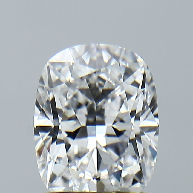 Lab-Grown 1.55 Carat Cushion Brilliant Diamond color D Clarity VVS1, precious stones, engagement diamonds