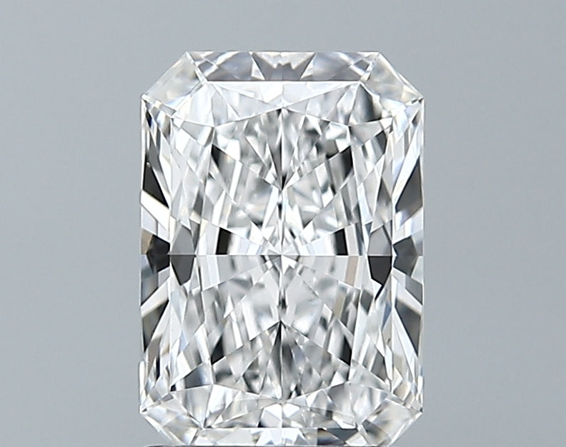 Lab-Grown 1.71 Carat Radiant Cut Diamond color E Clarity VVS2 With GIA Certificate, precious stones, engagement diamonds