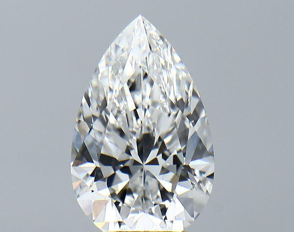 Lab-Grown 2.91 Carat Pear Shape Diamond color E Clarity VVS2, precious stones, engagement diamonds