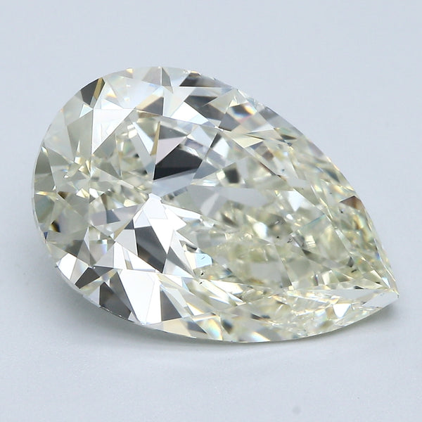 7.34 Carat Pear Shape Natural Mined Diamond L Color SI1 Clarity With GIA Certificate, natural diamonds, precious stones, engagement diamonds