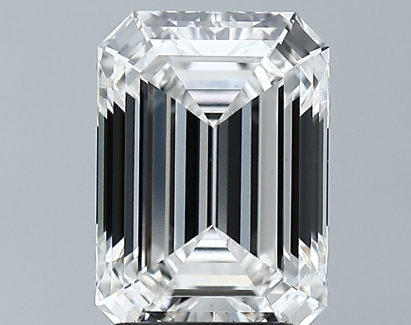 Lab-Grown 3.12 Carat Emerald Cut Diamond color E Clarity VS1 With GIA Certificate, precious stones, engagement diamonds