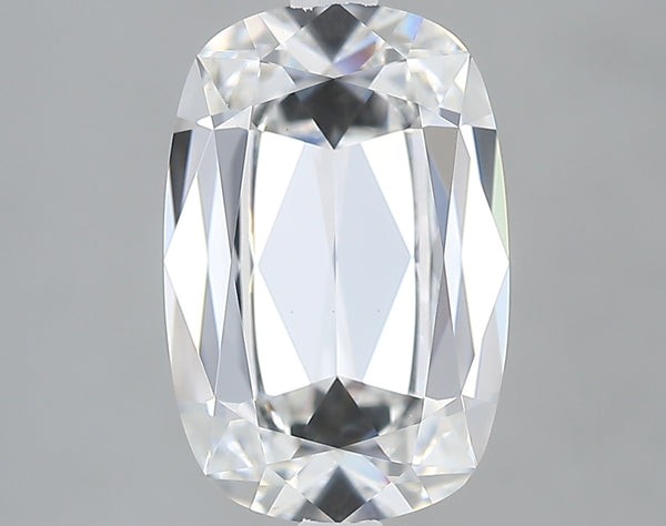 Lab-Grown 2.74 Carat Antique Cushion Cut Diamond color E Clarity VS2 With GIA Certificate, precious stones, engagement diamonds