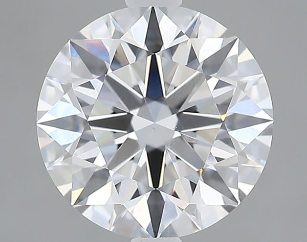 Lab-Grown 2.42 Carat Round Brilliant Diamond color D Clarity VS2, precious stones, engagement diamonds