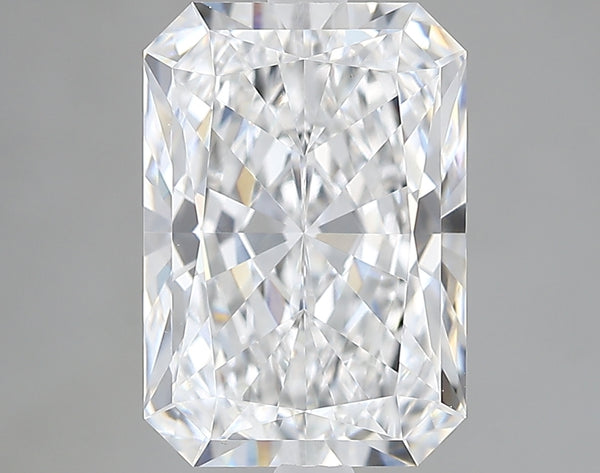 Lab-Grown 3.14 Carat Radiant Cut Diamond color E Clarity VVS2 With GIA Certificate, precious stones, engagement diamonds