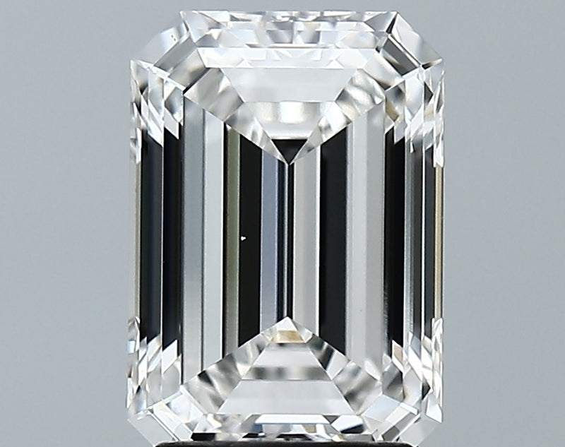 Lab-Grown 2.76 Carat Emerald Cut Diamond color F Clarity VVS1, precious stones, engagement diamonds