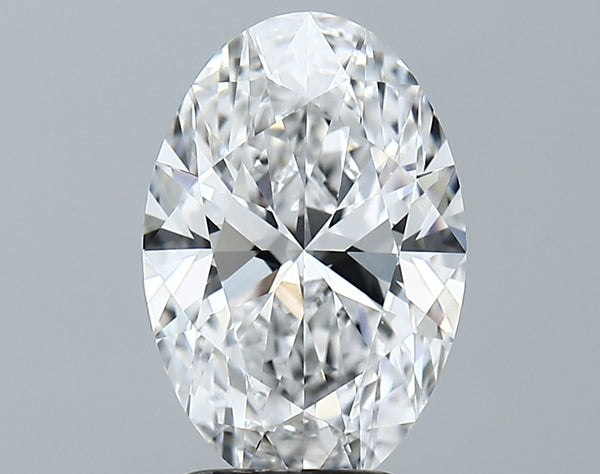 Lab-Grown 2.76 Carat Oval Shape Diamond color E Clarity VVS2 With GIA Certificate, precious stones, engagement diamonds