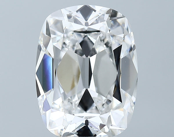 Lab-Grown 5.37 Carat Antique Cushion Cut Diamond color E Clarity VS1 With GIA Certificate, precious stones, engagement diamonds