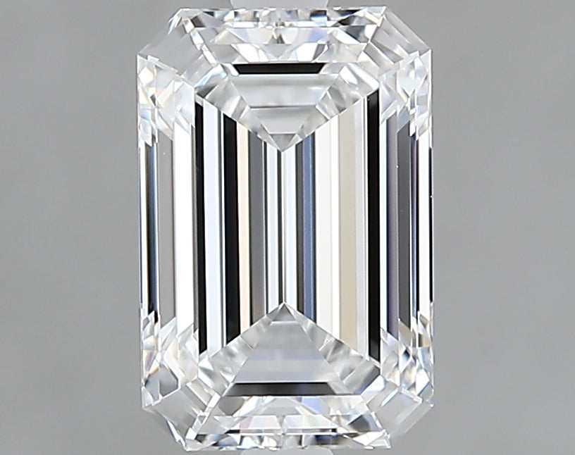 Lab-Grown 1.42 Carat Emerald Cut Diamond color E Clarity VVS2 With GIA Certificate, precious stones, engagement diamonds