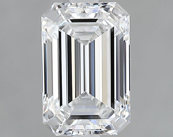 Lab-Grown 1.42 Carat Emerald Cut Diamond color E Clarity VVS2 With GIA Certificate, precious stones, engagement diamonds