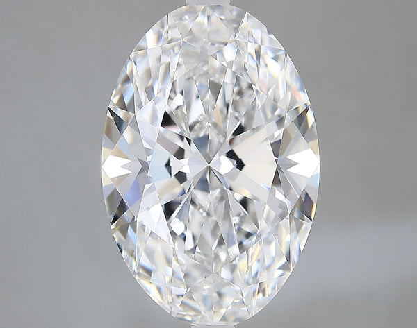 Lab-Grown 5.12 Carat Oval Shape Diamond color E Clarity VVS2 With GIA Certificate, precious stones, engagement diamonds