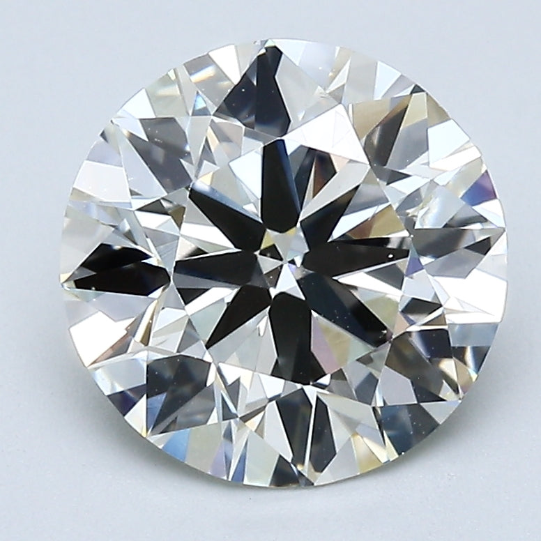 2.63 Carat Round Brilliant Natural Mined Diamond K Color VS2 Clarity With GIA Certificate, natural diamonds, precious stones, engagement diamonds