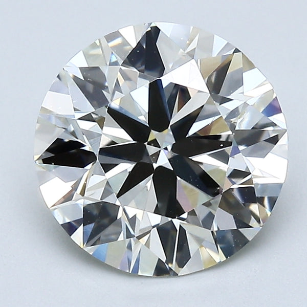 2.63 Carat Round Brilliant Natural Mined Diamond K Color VS2 Clarity With GIA Certificate, natural diamonds, precious stones, engagement diamonds