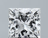 Lab-Grown 1.60 Carat Princess Cut Diamond color E Clarity VVS2 With GIA Certificate, precious stones, engagement diamonds