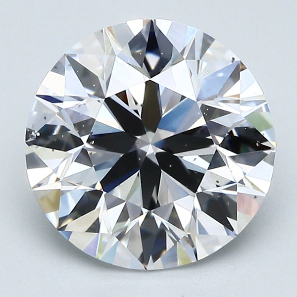 3.01 Carat Round Brilliant Natural Mined Diamond D Color SI1 Clarity With GIA Certificate, natural diamonds, precious stones, engagement diamonds