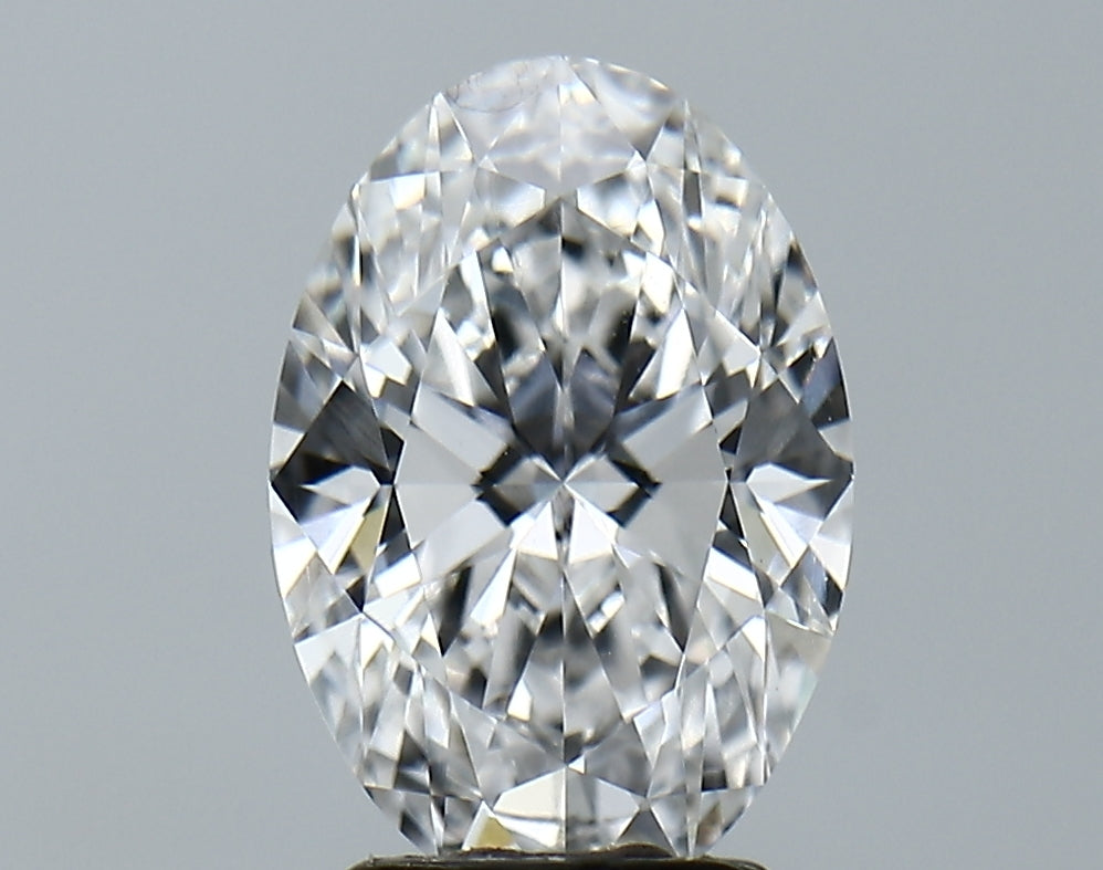 Lab-Grown 2.74 Carat Oval Shape Diamond color E Clarity VS1 With GIA Certificate, precious stones, engagement diamonds
