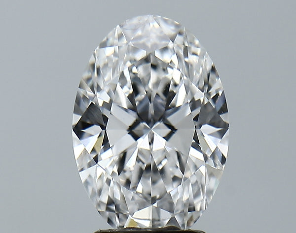 Lab-Grown 2.74 Carat Oval Shape Diamond color E Clarity VS1 With GIA Certificate, precious stones, engagement diamonds