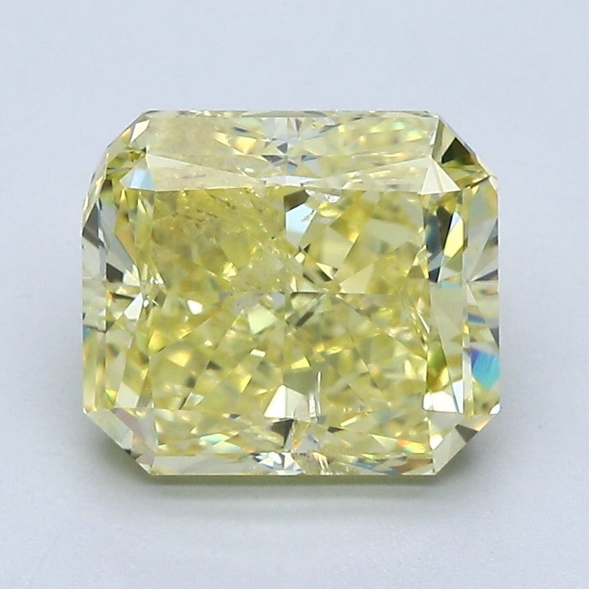 2.99 Carat Radiant Cut Diamond Loose Natural FANCY INTENSE FANCY YELLOW-N GIA, natural diamonds, precious stones, engagement diamonds