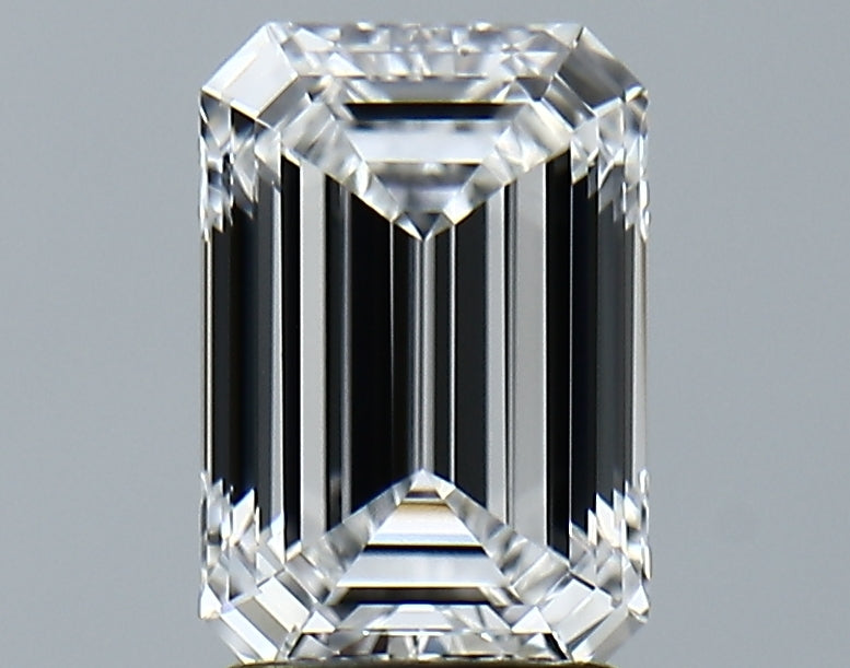 Lab-Grown 2.03 Carat Emerald Cut Diamond color E Clarity VS1 With GIA Certificate, precious stones, engagement diamonds