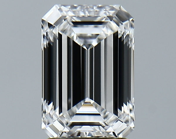Lab-Grown 2.03 Carat Emerald Cut Diamond color E Clarity VS1 With GIA Certificate, precious stones, engagement diamonds