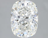 Lab-Grown 2.05 Carat Cushion Modified Brilliant Cut Diamond color E Clarity VVS1, precious stones, engagement diamonds