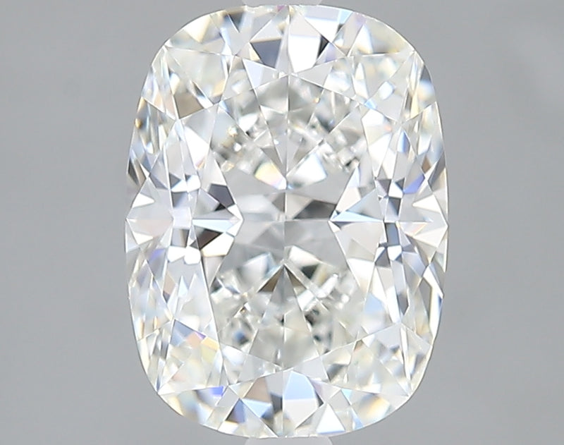 Lab-Grown 2.05 Carat Cushion Modified Brilliant Cut Diamond color E Clarity VVS1, precious stones, engagement diamonds