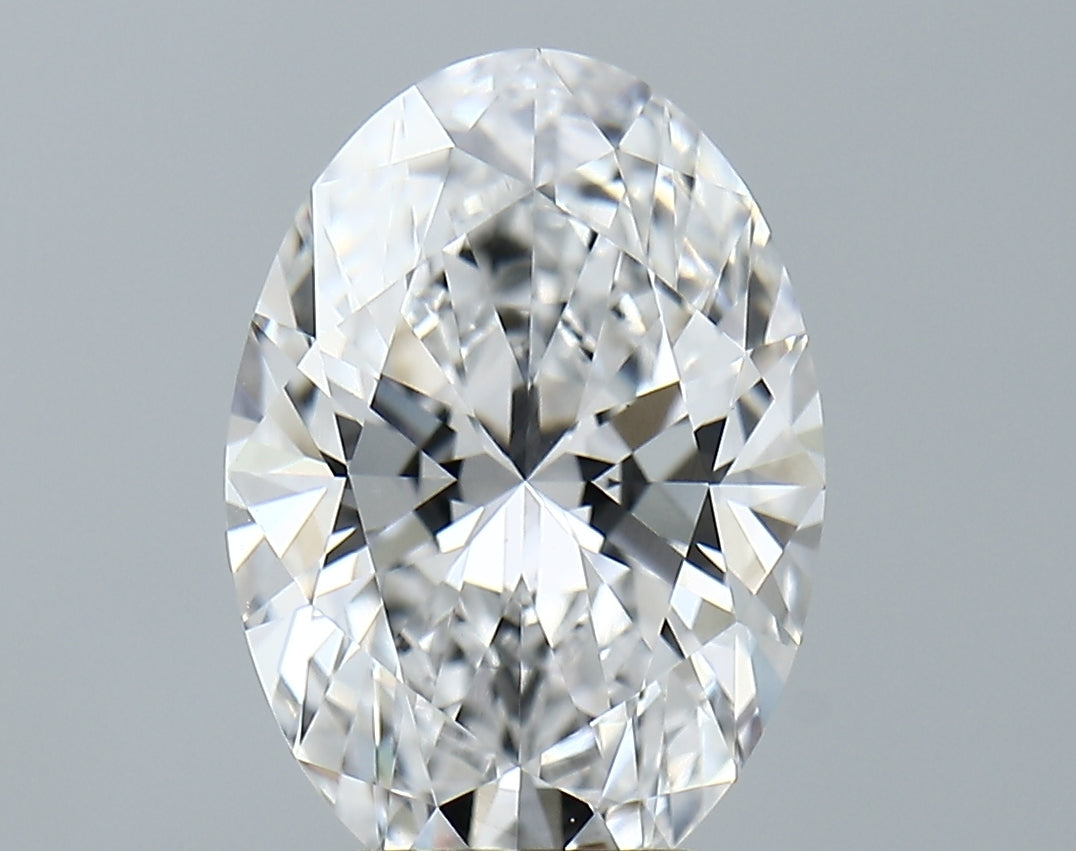 Lab-Grown 4.01 Carat Oval Shape Diamond color D Clarity VS1 With GIA Certificate, precious stones, engagement diamonds