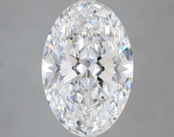 Lab-Grown 5.78 Carat Oval Shape Diamond color E Clarity VVS2 With GIA Certificate, precious stones, engagement diamonds