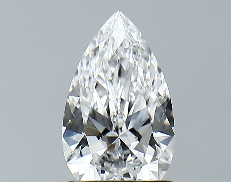 Lab-Grown 1.02 Carat Pear Shape Diamond color E Clarity VVS1, precious stones, engagement diamonds