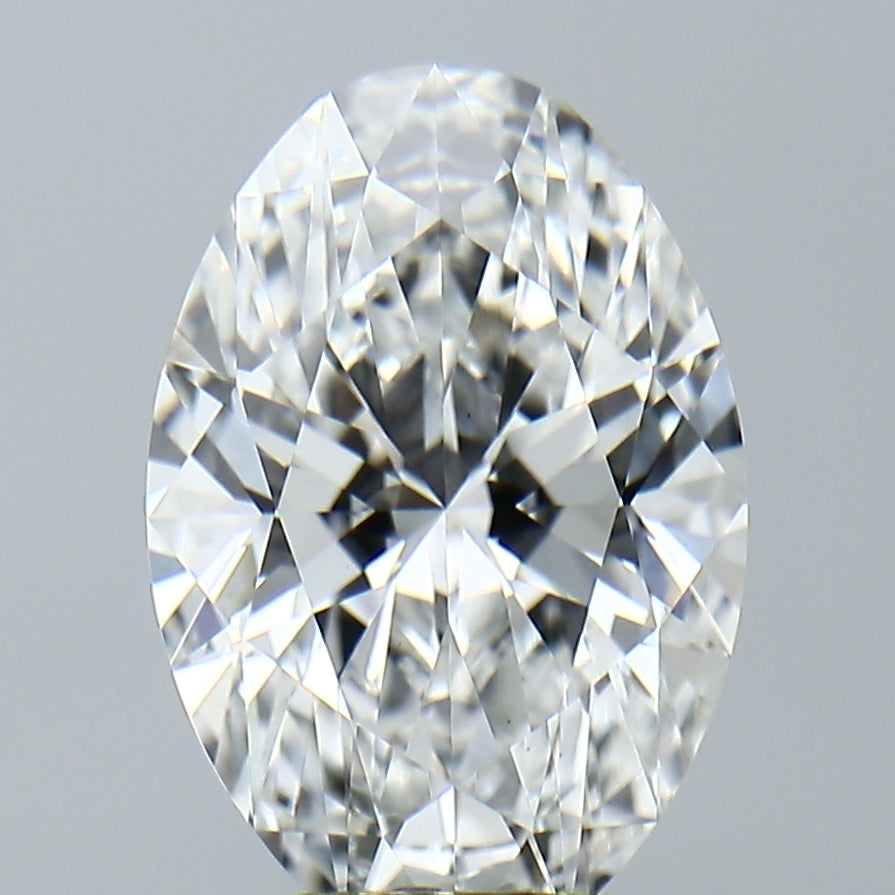 Lab-Grown 4.15 Carat Oval Shape Diamond color E Clarity VS1, precious stones, engagement diamonds