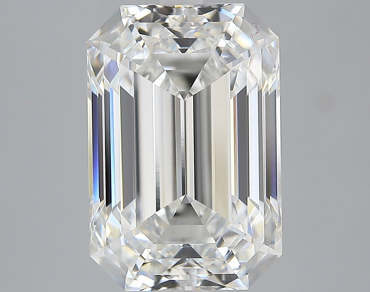 Lab-Grown 4.63 Carat Emerald Cut Diamond color F Clarity VVS2, precious stones, engagement diamonds