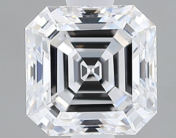 Lab-Grown 1.01 Carat Asscher Cut Diamond color D Clarity VVS2 With GIA Certificate, precious stones, engagement diamonds